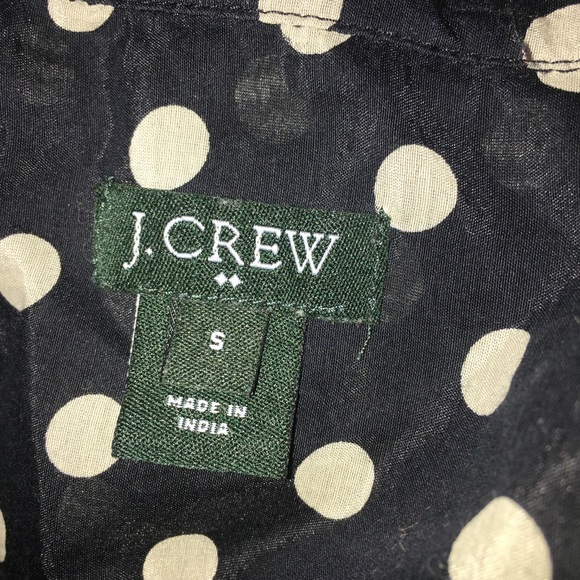 J. Crew Polka Dot Blouse - Picture 5 of 5